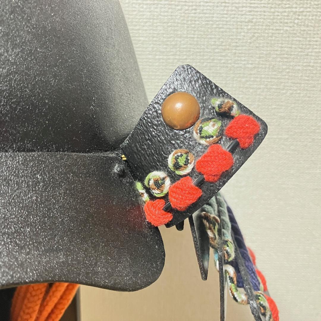 烏帽子形兜　樹脂製　甲冑　等身大　成人用　着用可能　当世具足