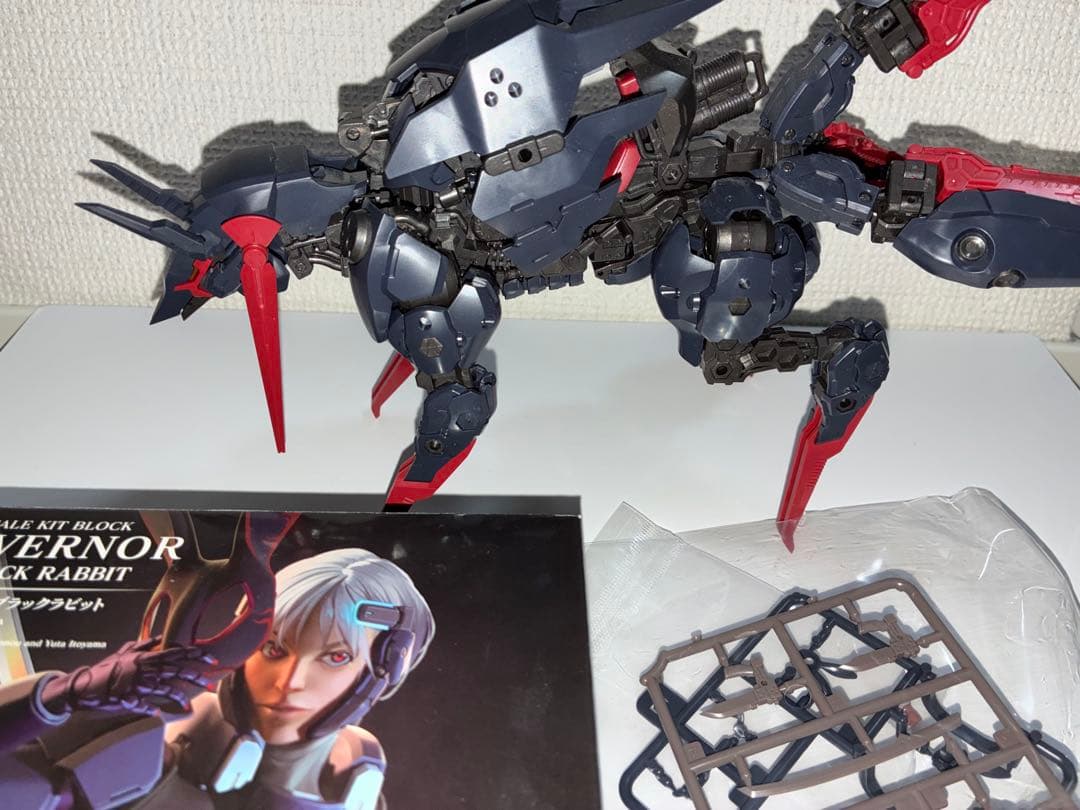 ヘキサギア ウィアード・テイルズ 完成品 ＋ガバナーLATブラックラビット未組立