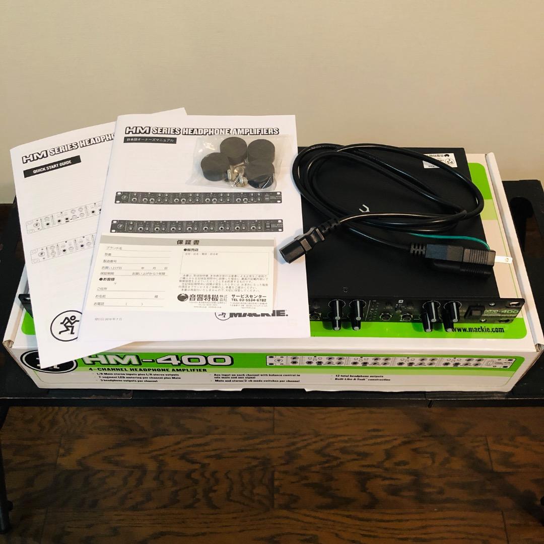 配信機器・PA機器・レコーディング機器 MACKIE HM-400