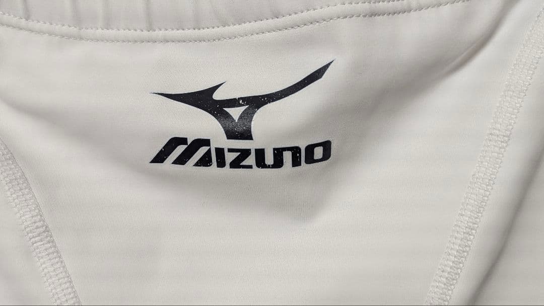 Mizuno 競泳水着 ホワイト/ブルー
