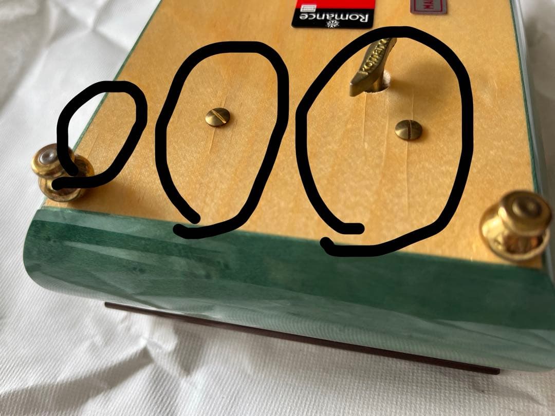 お値下げ＊リュージュ　オルゴールジュエリーボックス