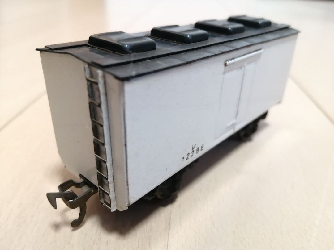 骨董HOゲージ つぼみ堂 蒸気機関車＆ディーゼル＋貨車２両 美品