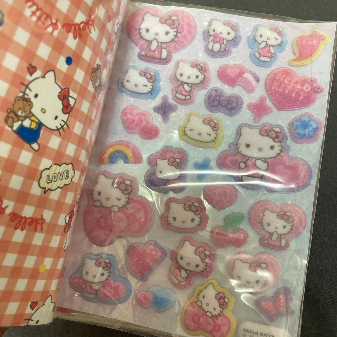 ハローキティ シール帳 完成品