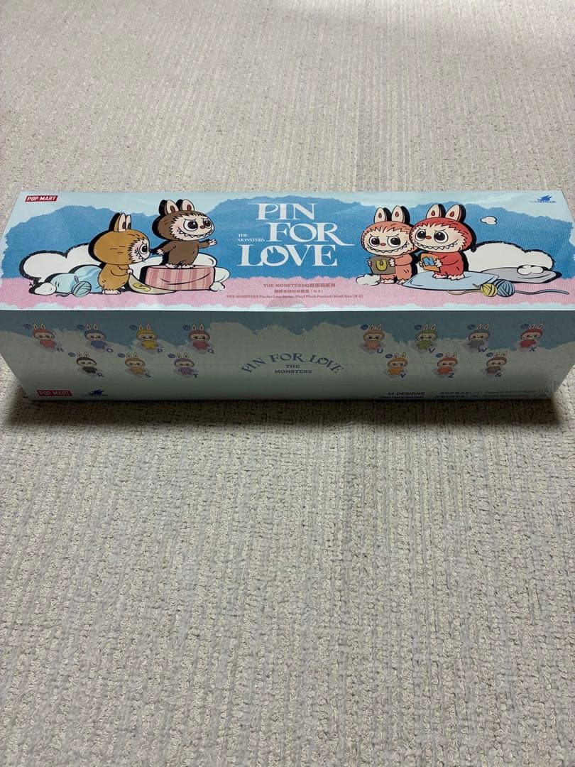 らぶぶイニシャルPOP MART PIN FOR LOVE 未開封アソートBOX