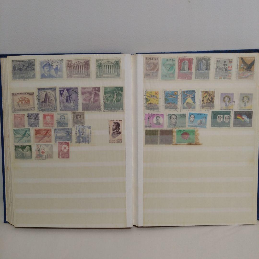 切手　外国/海外　使用済(一部未使用)　約1900枚 まとめ売り　中南米諸国中心