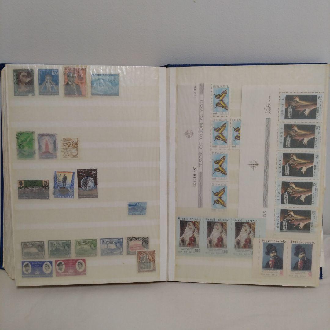 切手　外国/海外　使用済(一部未使用)　約1900枚 まとめ売り　中南米諸国中心