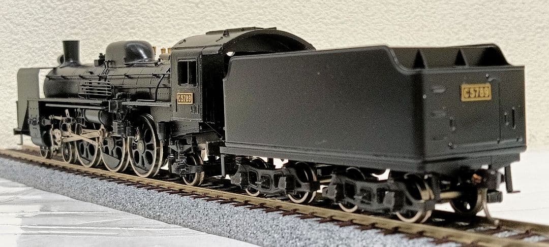 HOゲージ 天賞堂アダチ Ｃ57蒸気機関車、カンモーター、メンテナンス済