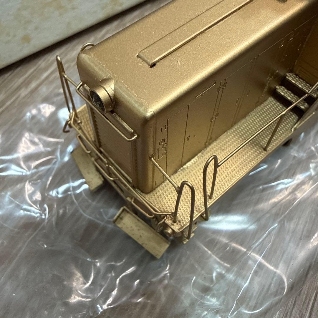【希少】つぼみ堂模型店 ブラス GE 44TON HOゲージ 真鍮モデル 未塗装