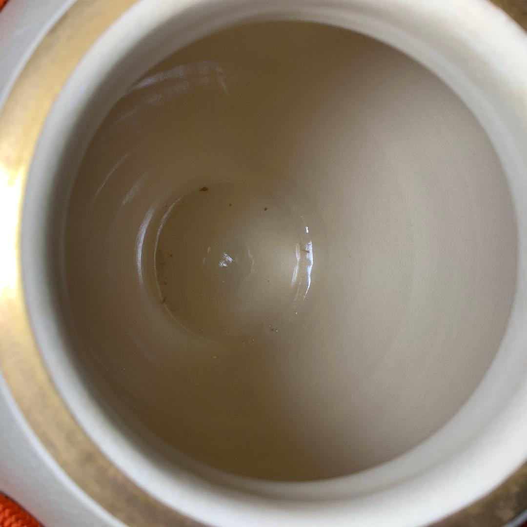 仁清写　扇面絵　飾壺　山川巌　茶道具　送料無料