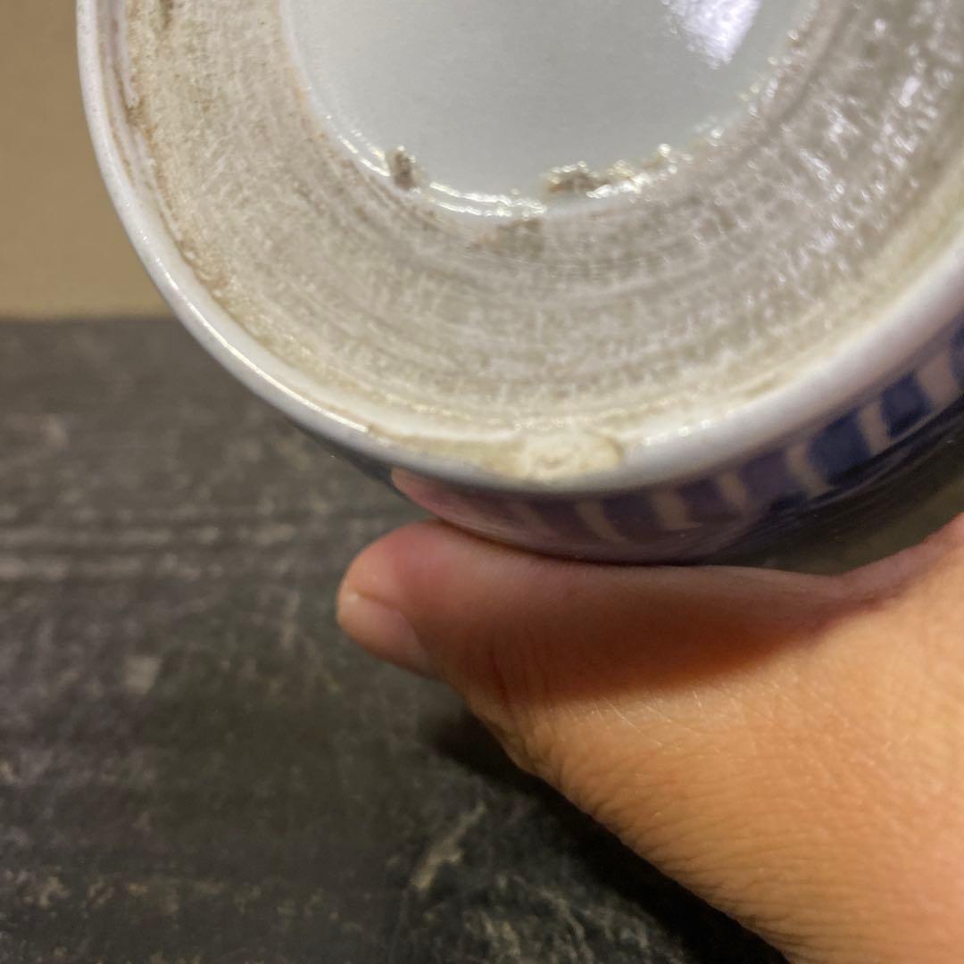 市松文蕎麦猪口