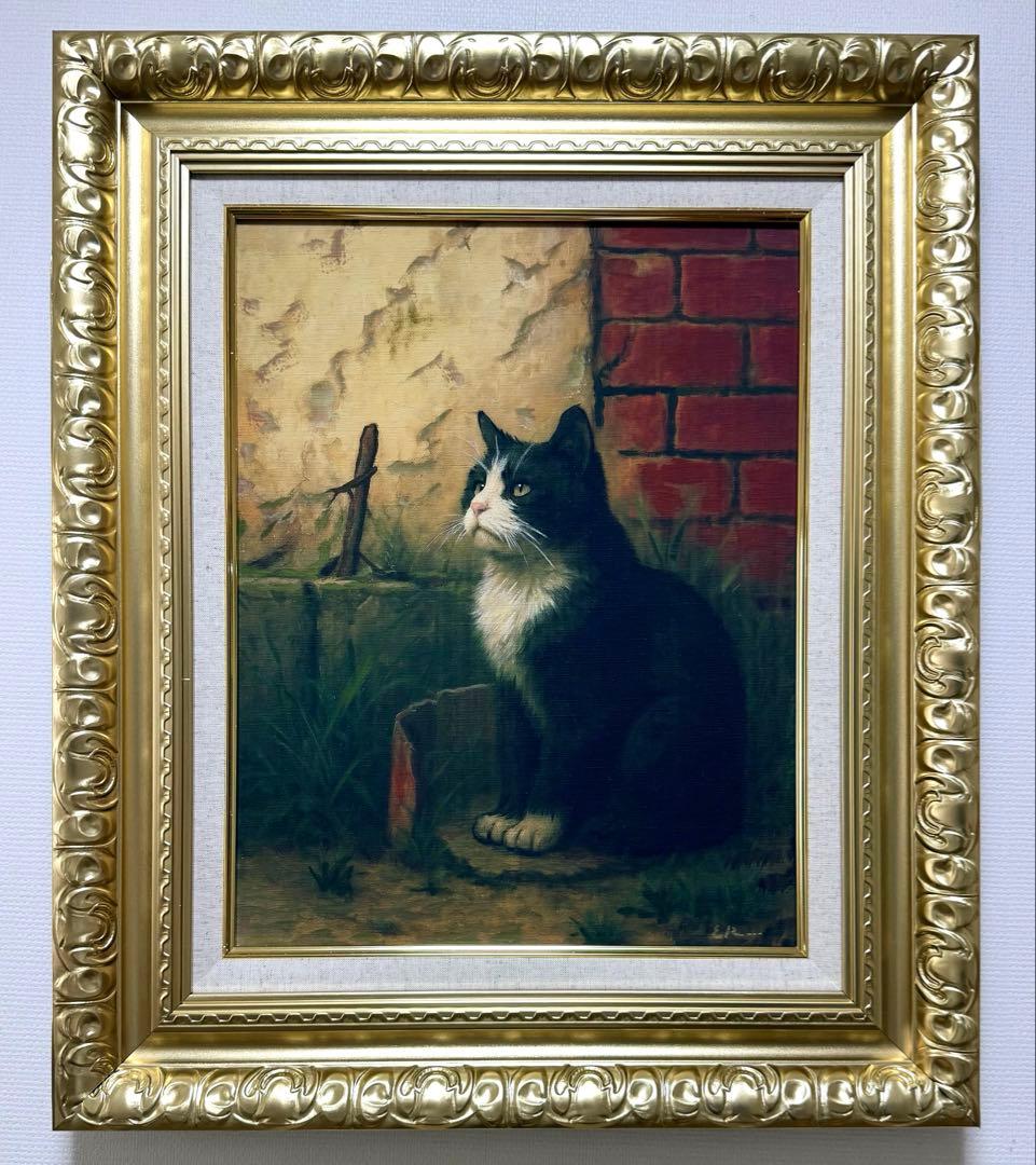 (F6号)安藤絵流【俺がボスだ・ハチ】表サイン有/裏共シール有/真作/d