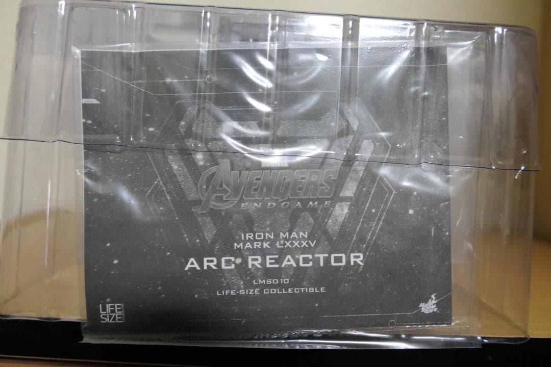 未使用　アイアンマン　ホットトイズ　アークリアクター　マーク85　アベンジャーズ