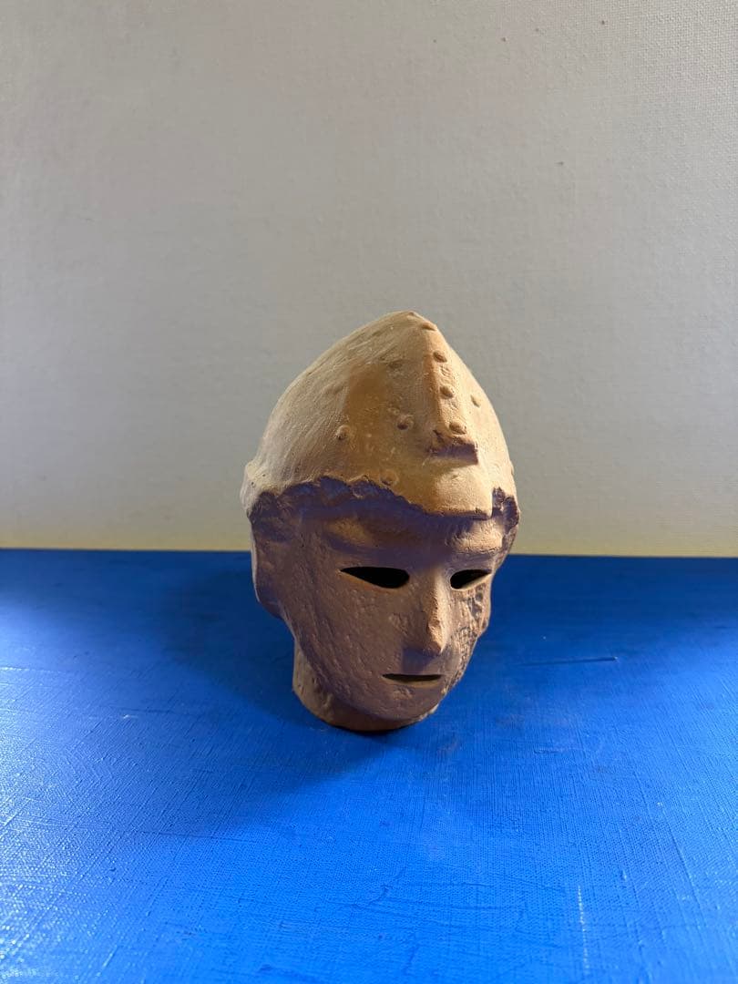 埴輪（武人頭部） 埼玉県／複製品 レプリカ