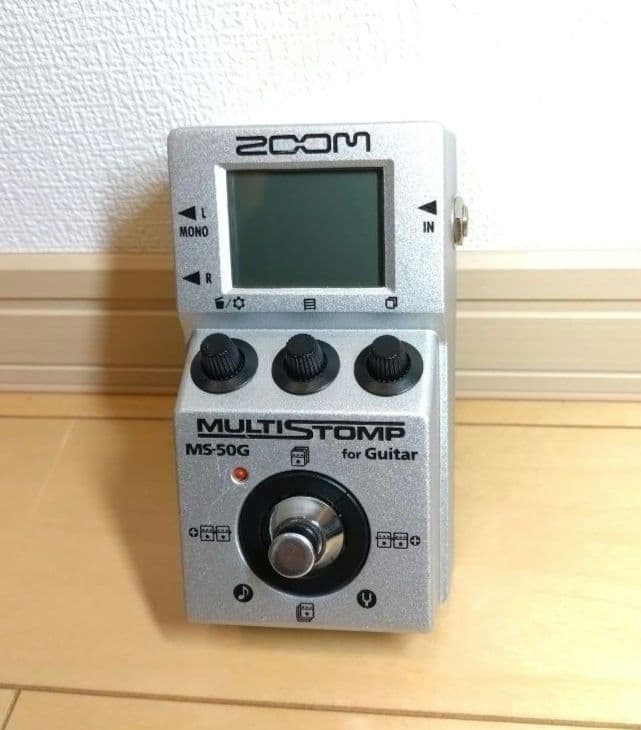 ZOOM MULTISTOMP MS-50G エフェクター　ACアダプター付