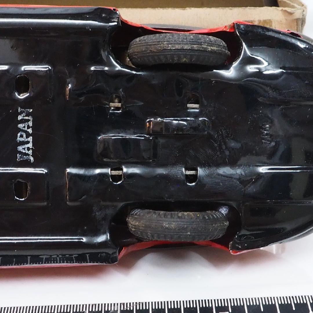 野村 メルセデス ベンツ300SLスポーツカー赤ブリキtin toy car箱付