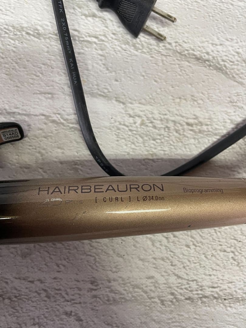HAIRBEAURON CURLI 34mm ヘアアイロン動作未確認ジャンク