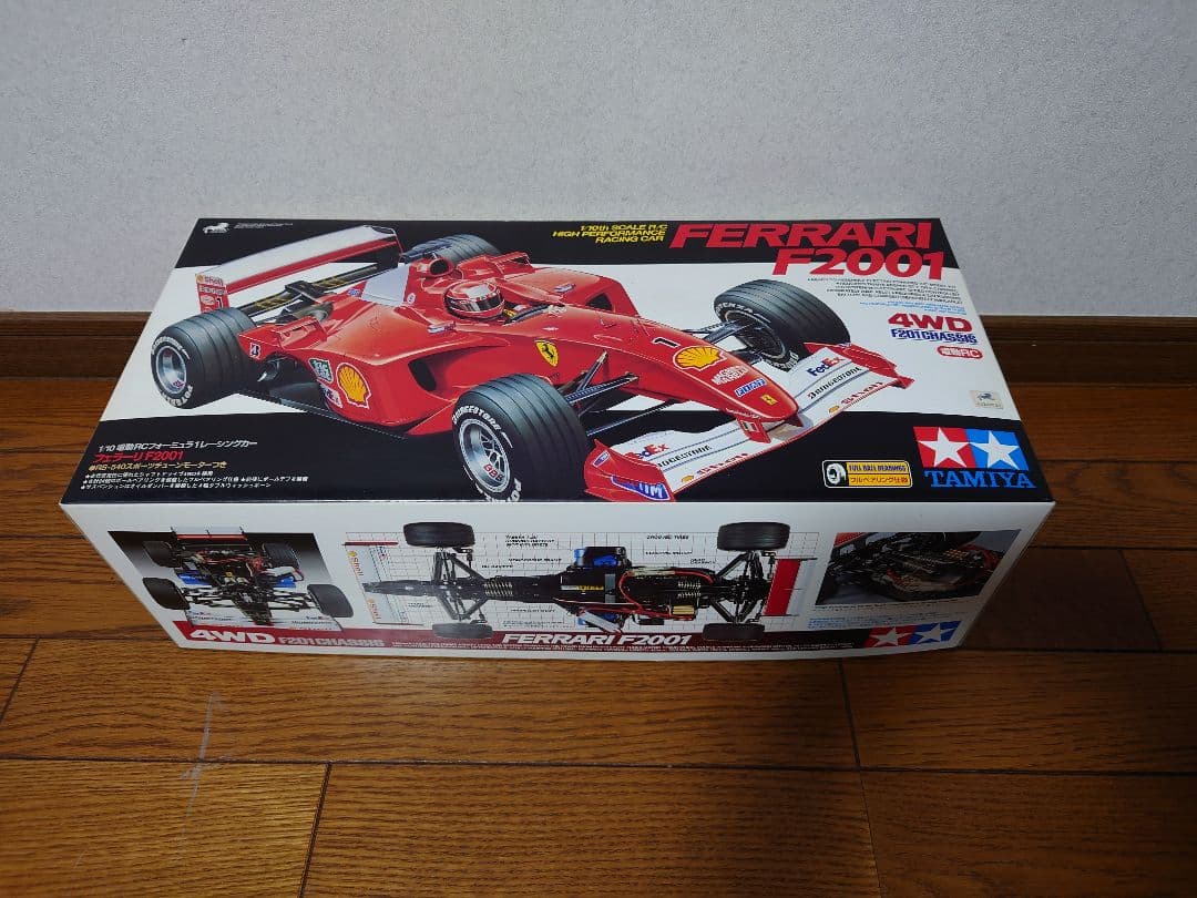★タミヤ1/10 フェラーリ F2001 組み立てキット [58288]