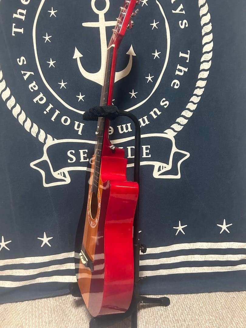 今月末迄‼️特価セール　未使用‼️カラフル　レアcolor コンパクトギター❣️