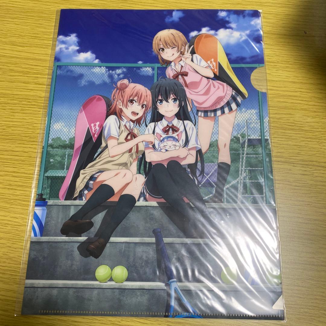 ［お正月限定価格］白猫テニス　俺ガイルコラボ　クリアファイル