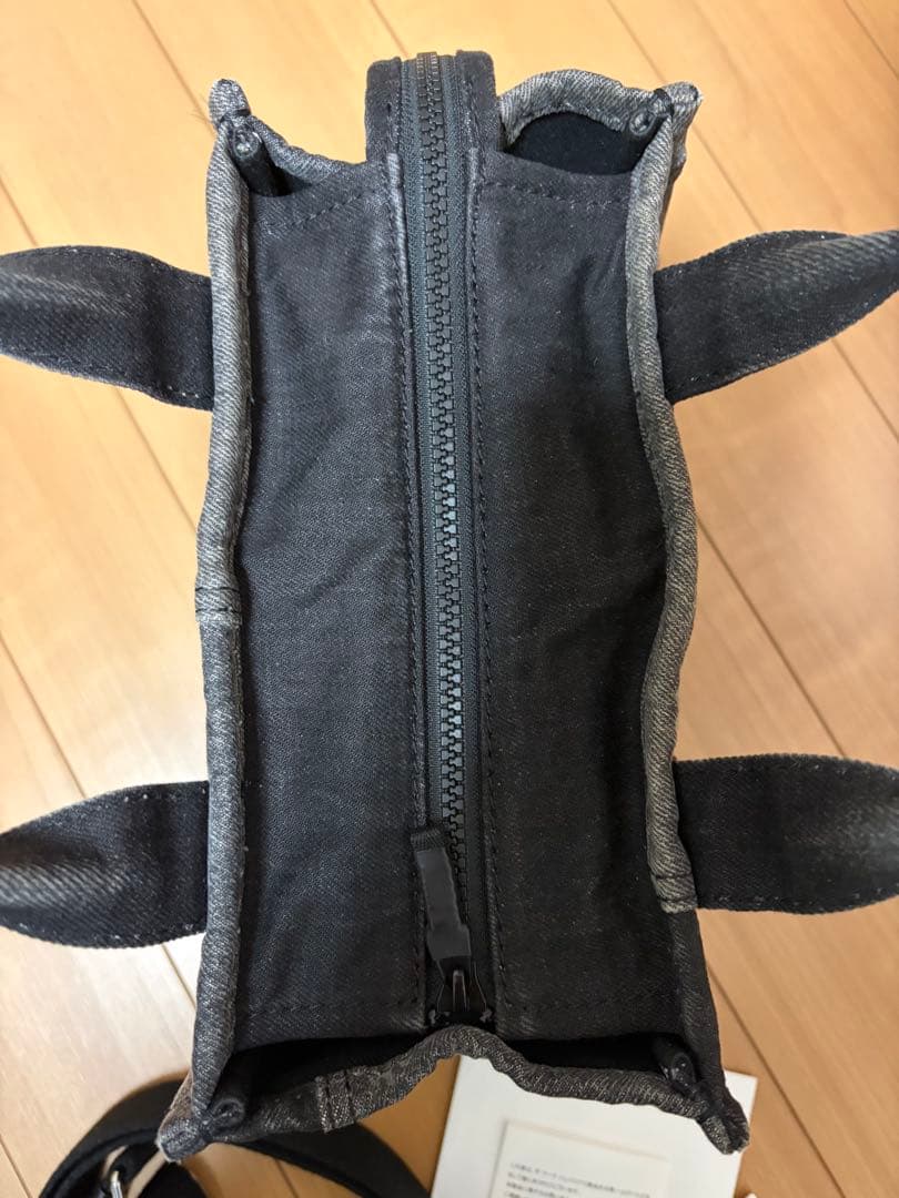 マークジェイコブス トートバッグ ショルダー 2way デニム 希少 ブラック