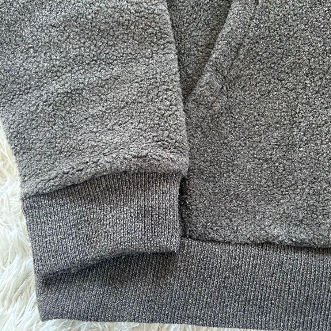 グラフペーパー Wool Boa パーカー サイズ1 グレー