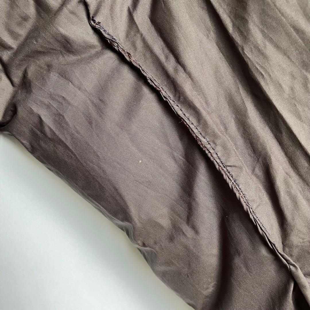 00s モンクレール 茶タグ レザー ダウンジャケット Moncler