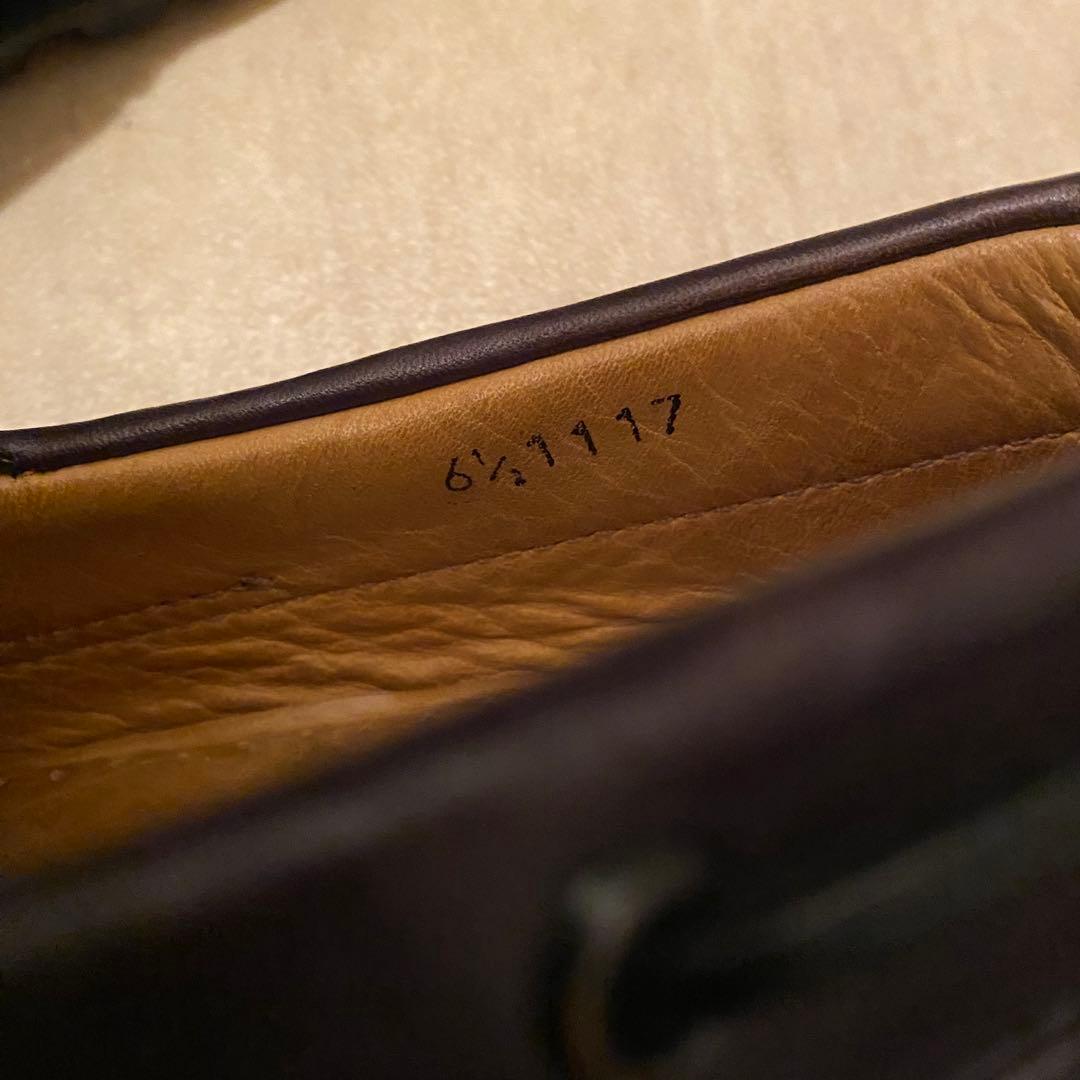 美品 paraboot birth ブラック 6H デッキシューズ バース