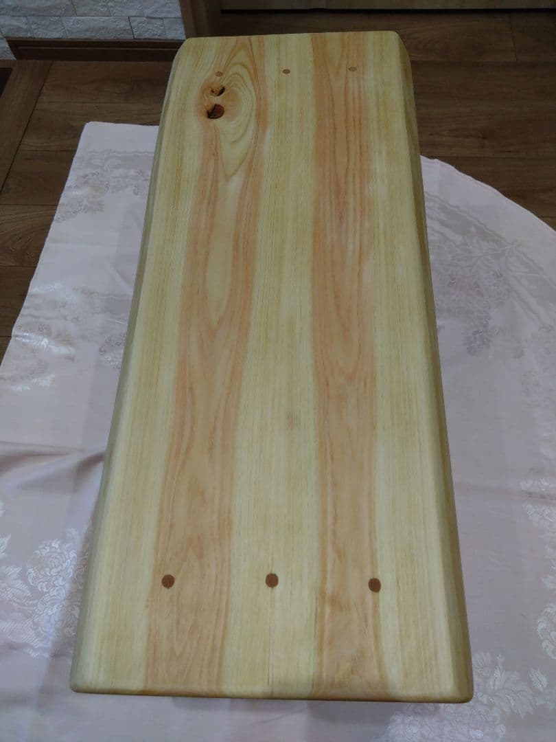 檜のベンチ73　mk♡❕　総檜造り　リビング、食卓のベンチ