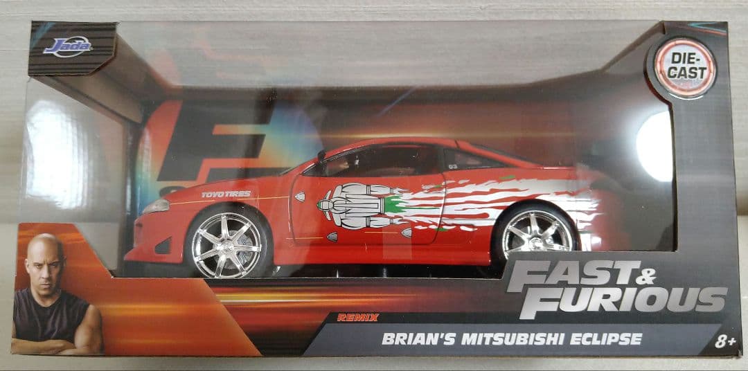 ワイルドスピード JADA 1/24 エクリプス Fast & Furious