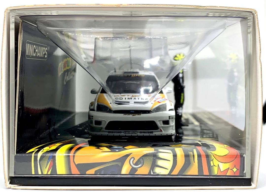 ミニチャンプス フォード フォーカス WRC バレンティーノ・ロッシ 2006