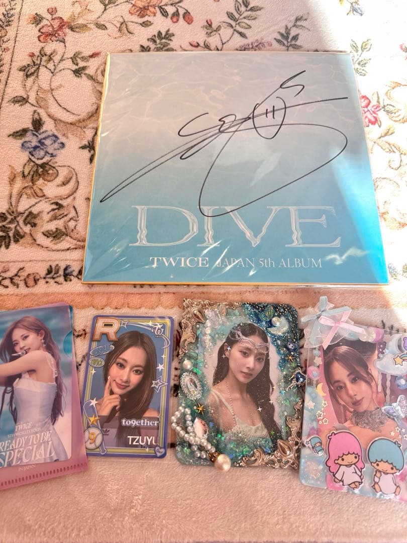 TWICE ツウィ直筆サイントレカセット