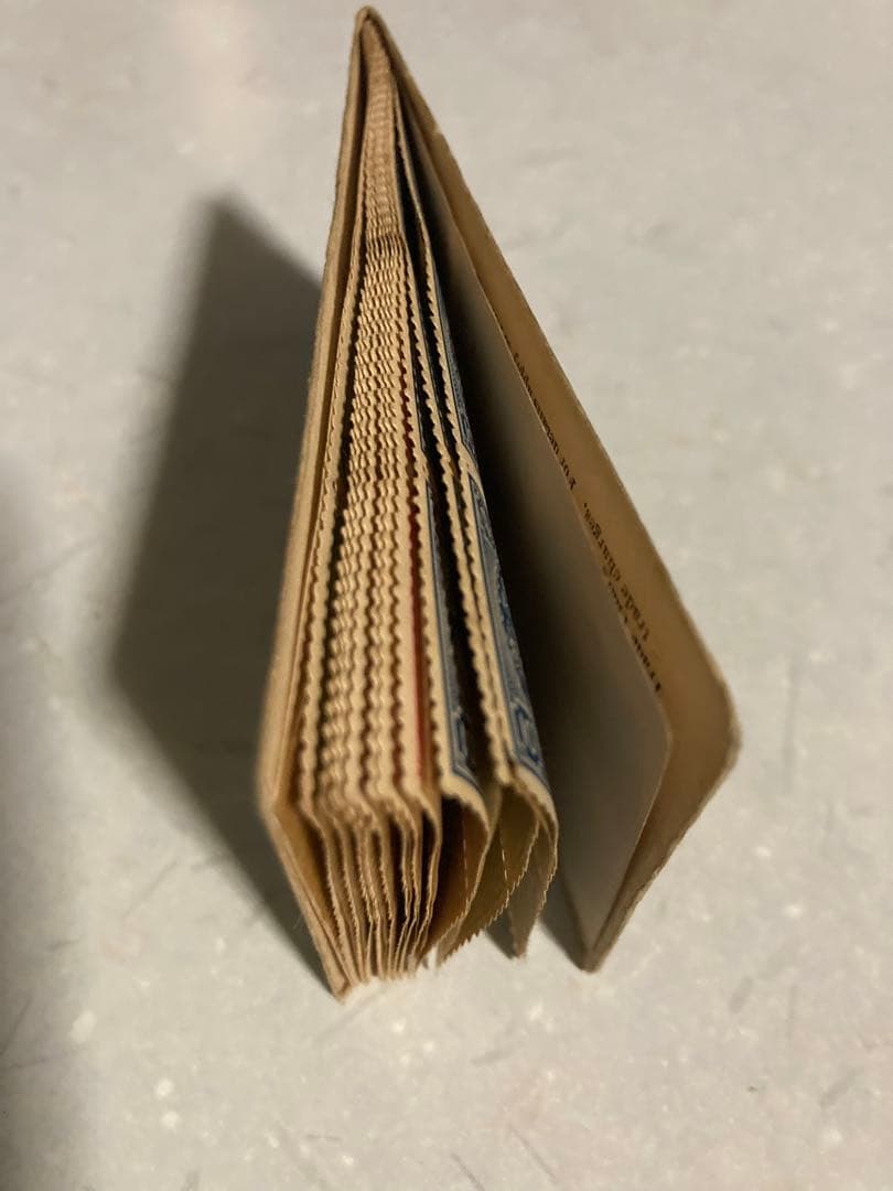 1907(明治40) 切手帳 菊切手・外国用B2