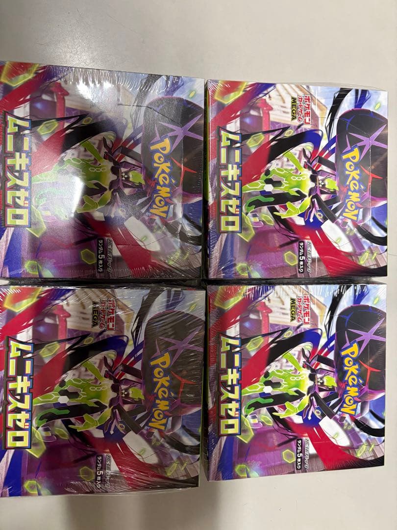 ポケモンカードムニキスゼロ4箱セット