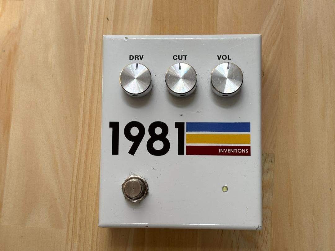 1981 INVENTIONS DRV ギターエフェクター［ RAT 系 歪み］