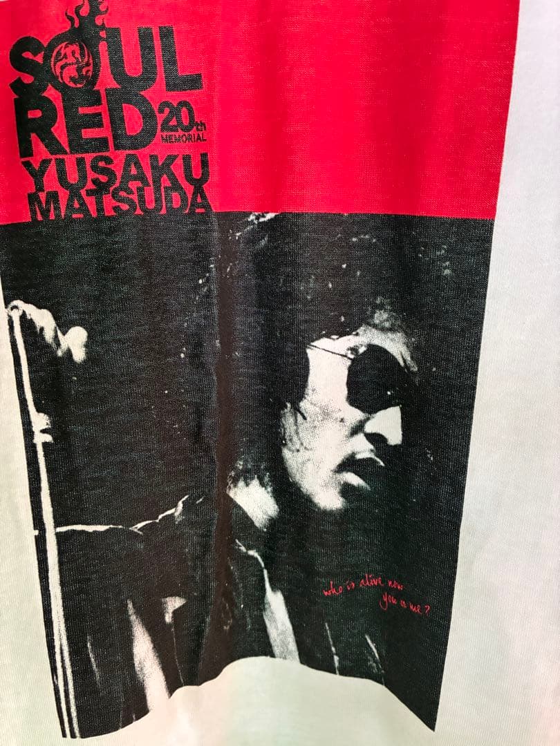 Yusaku Matsuda SOUL RED Tシャツ