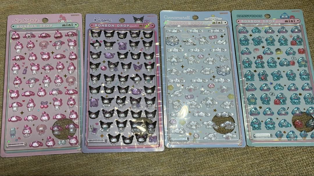 【値下げ】ボンボンドロップminiシール　8種セット