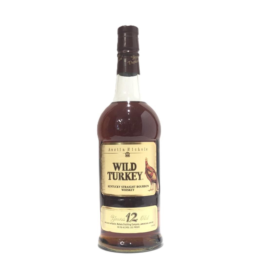 レア オールドボトル ワイルドターキー 12年 750ｍl 50.5％ 化粧箱