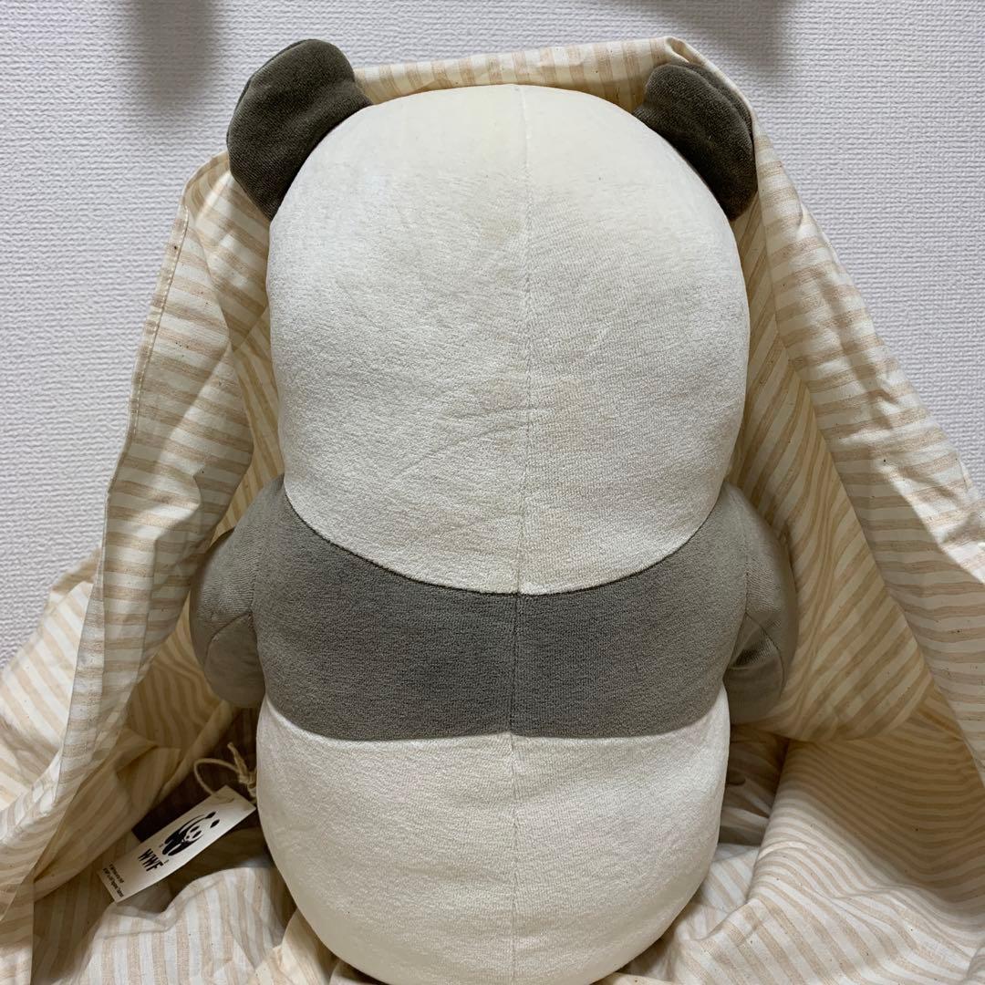 限定10体　WWF 50周年　コットン100% パンダ　ぬいぐるみ　特大サイズ