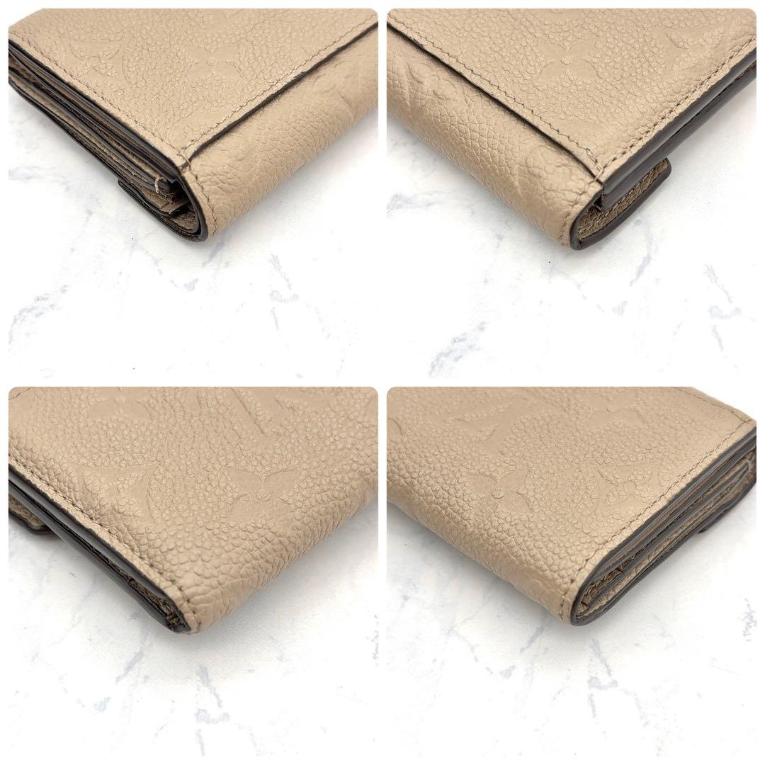 【最高級美品】ルイヴィトン モノグラム アンプラント ゾエ ベージュ ガレ