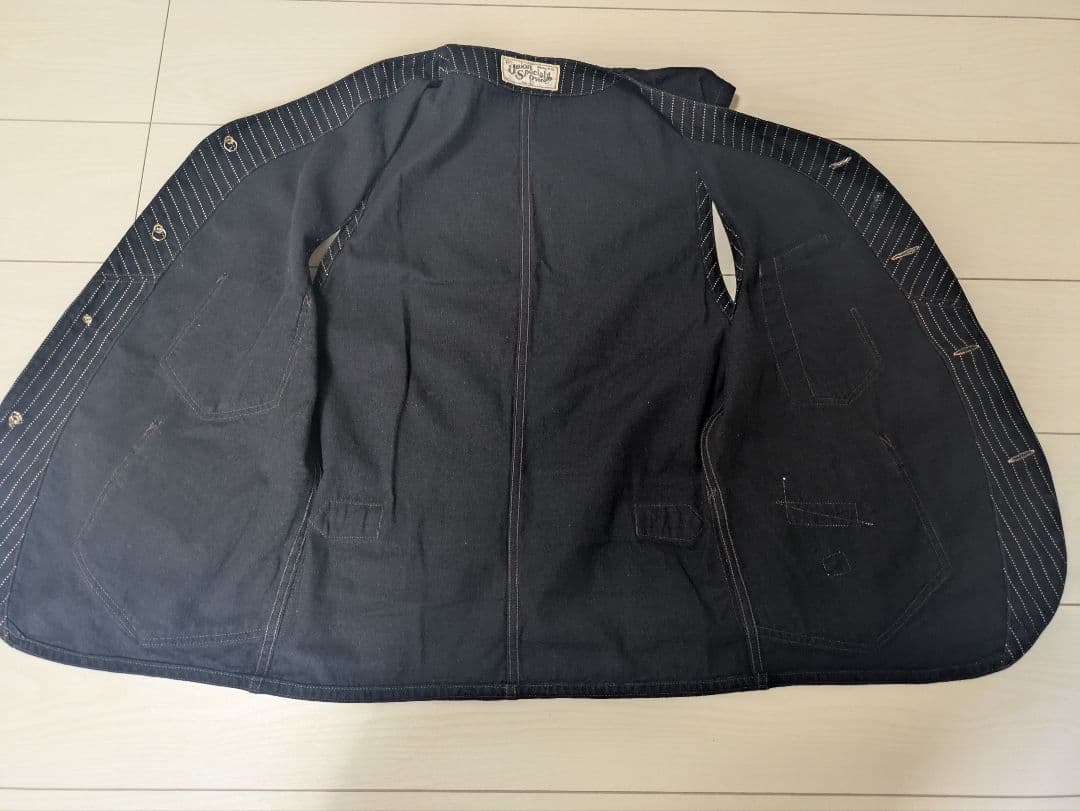 R*y様 FREEWHEELERS CONDUCTOR VEST　40ブラックウ