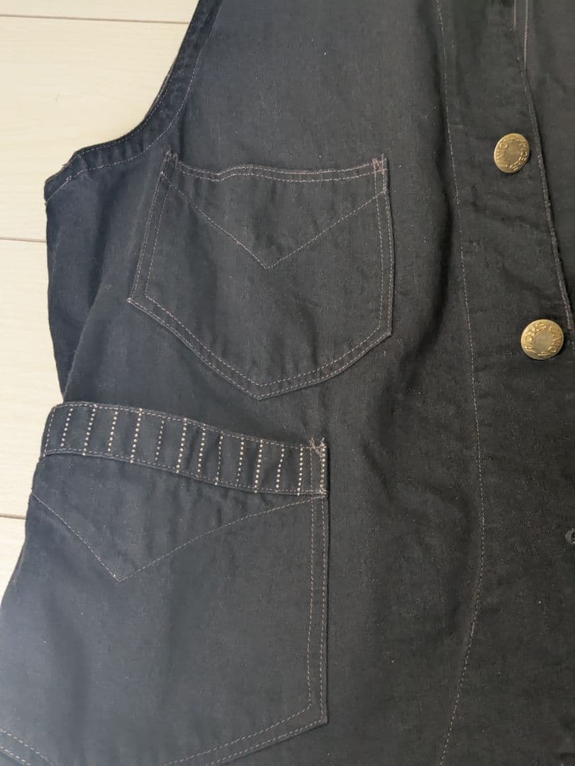 R*y様 FREEWHEELERS CONDUCTOR VEST　40ブラックウ