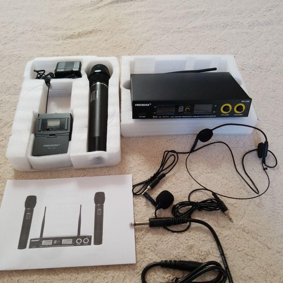 FREEBOSS FB-U09 ワイヤレスマイクシステムー 美品ー