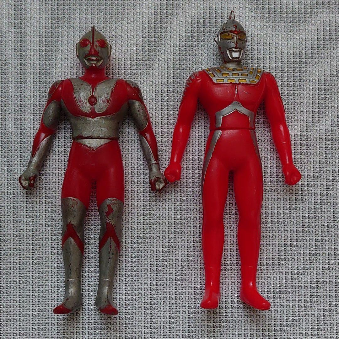 ウルトラマン(隊員、怪獣含)&仮面ライダー他戦隊ものソフビ フィギュア