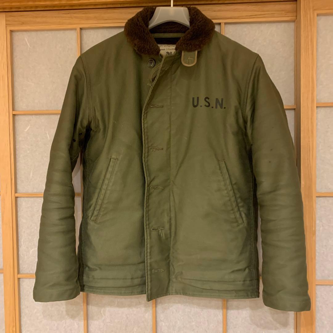 リアルマッコイ　デッキジャケット　n-1