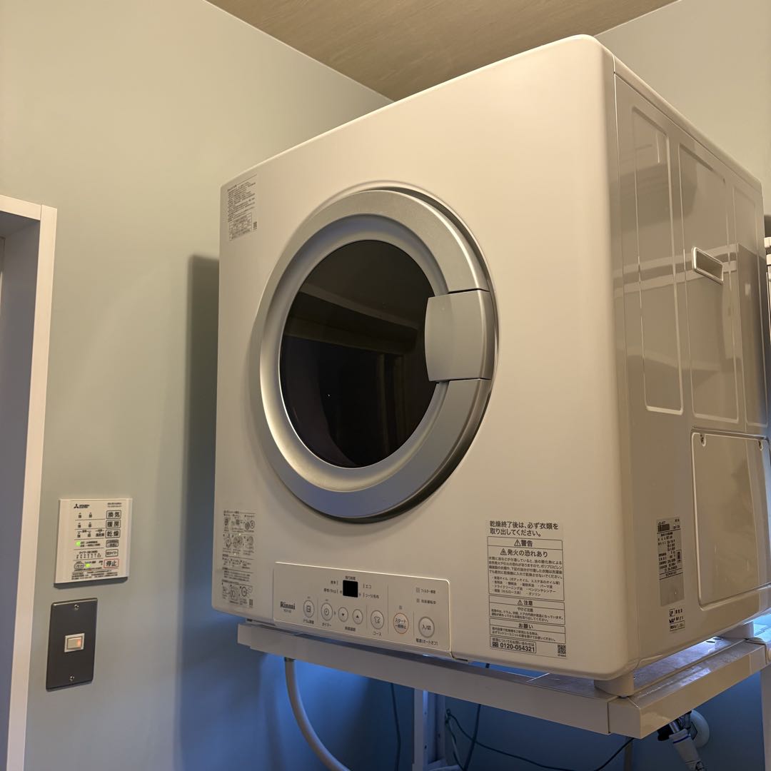 リンナイ乾太くん RDT-80 衣類乾燥機　大型ドラムかんたくん　靴用スタンド