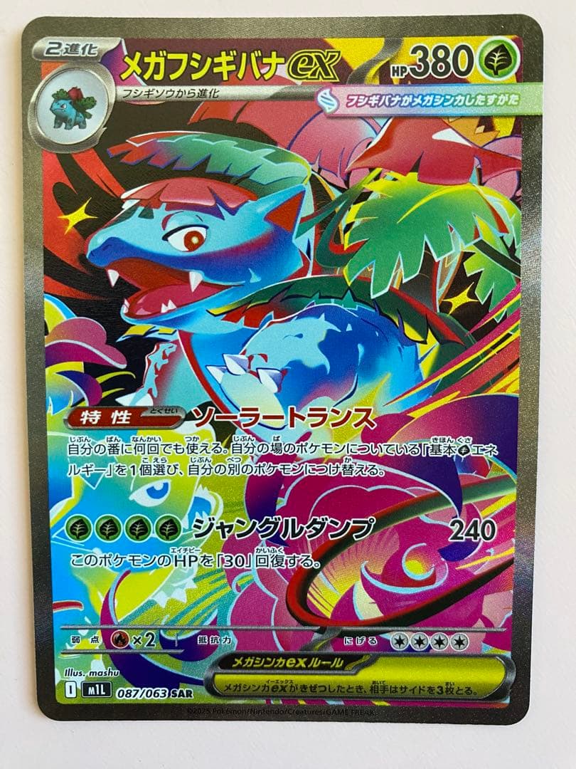 フシギバナ EX セット5枚