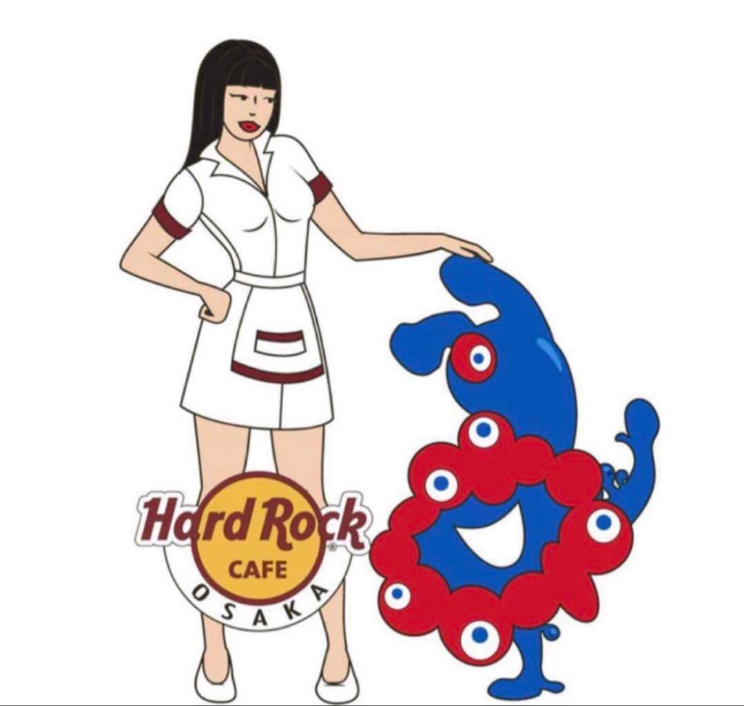 【新品・未使用！！】ハードロック　ミャクミャク　ピンバッジ　２個セット