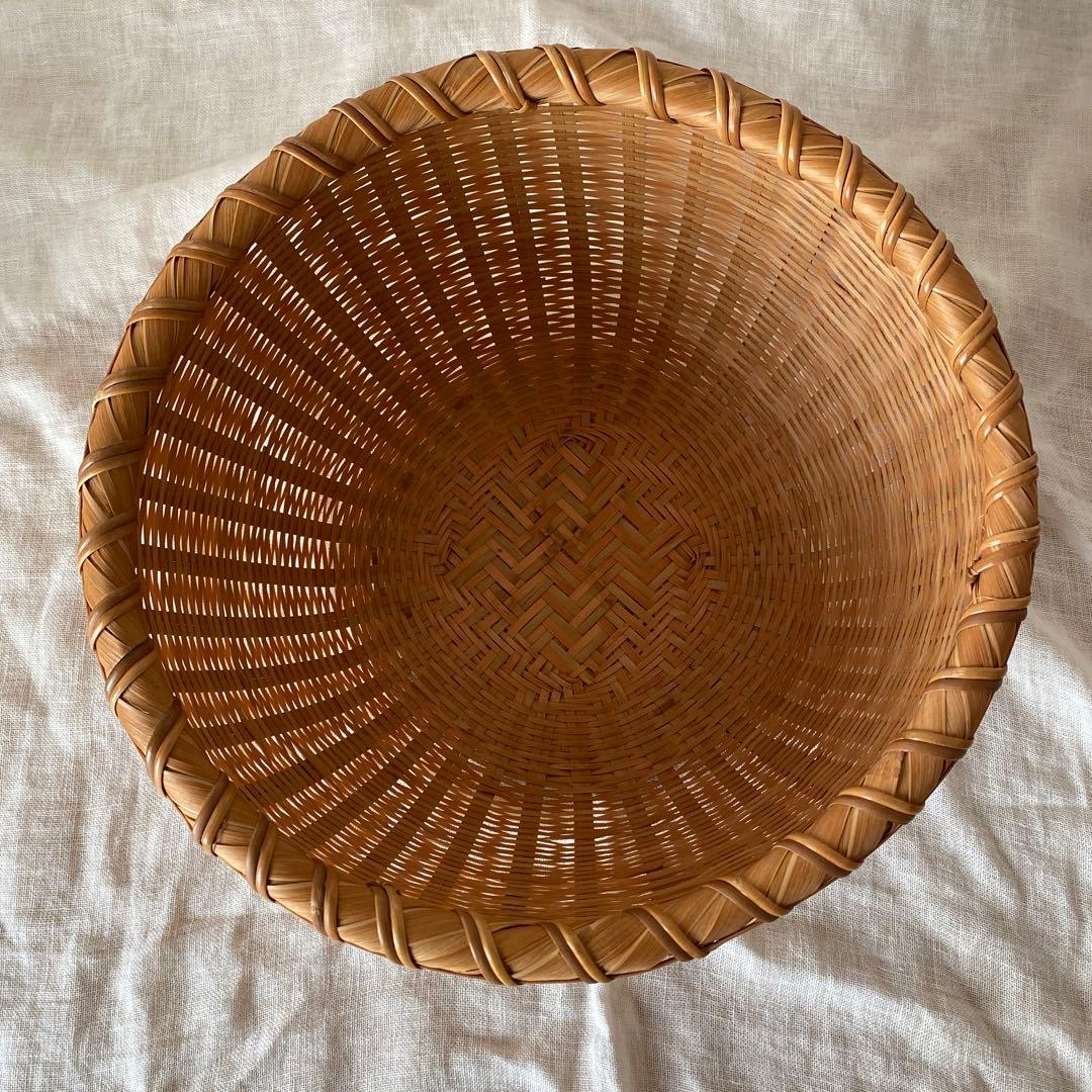 千葉県　真竹　米揚げざる　一升