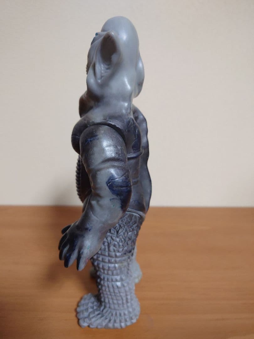 【当時もの】マルサン移行期　ソフビ　メフィラス星人　初代ウルトラマン