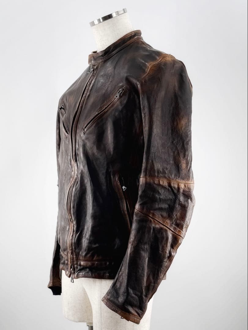 【未使用】ISAMU KATAYAMA BACKLASH ライダースジャケット